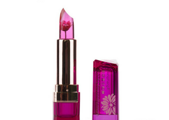 Generic Moisturizing Jelly Flower Lipstick- Grape Flavour
