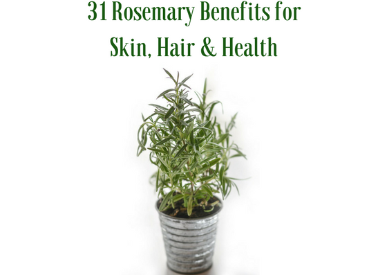31 Rosemary Benefits for Hair, Skin & Health