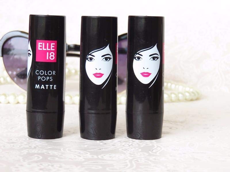 elle 18 color pops matte lipstick shades-lifestylica