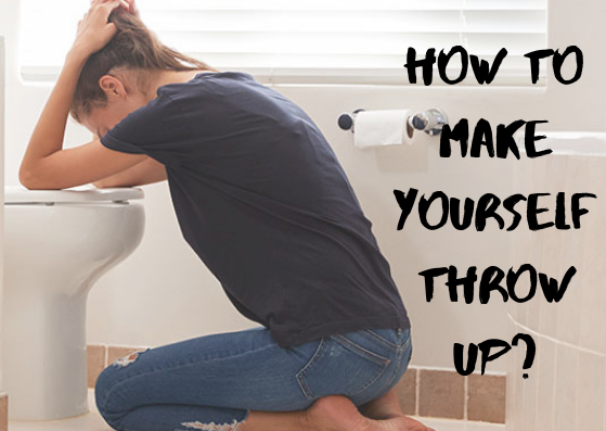 How to Throw up. Почему Throw. Making yourself. Make yourself comfortable.